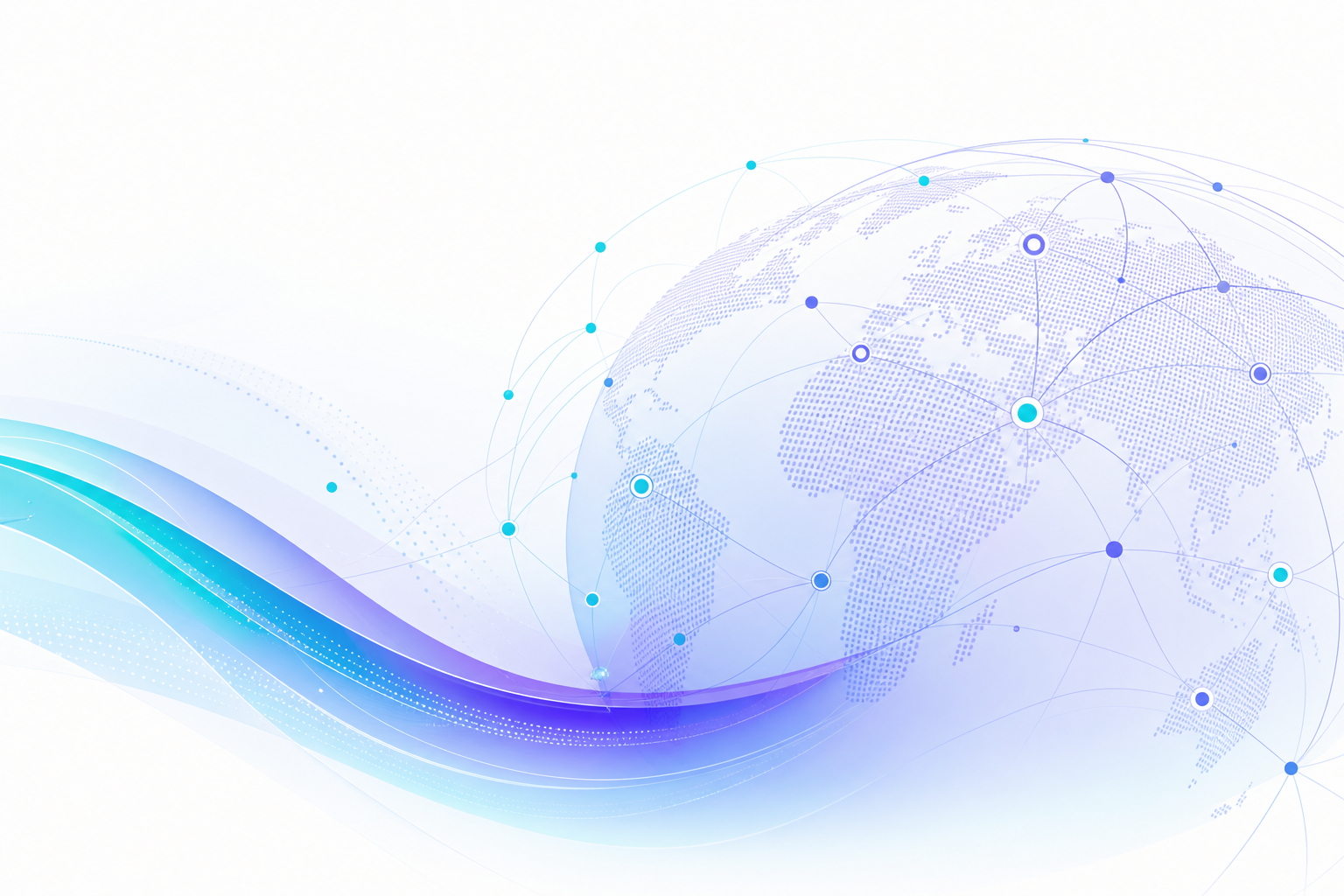 Illustration of a connected global domain network